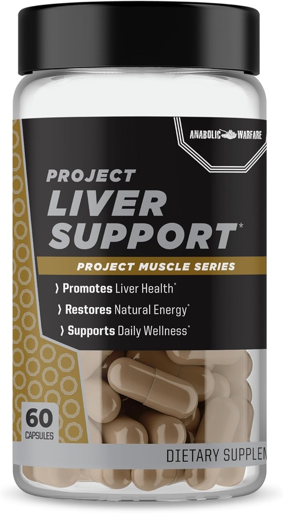 Project Liver Support, Aids Liver Health, Antioxidant Support* (60 Capsules)