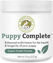 Wholistic Lemmiklooma Orgaanilised Kutsikad Täielik - Koer Multivitamiini Pulber - 8 Oz - Igapäevased Koera Vitamiinid Ja Toidulisandid Omatehtud Toidule - Immuunsüsteem, Nahk, Coat & Üldine Tervis - Väikesed ja Suured Tõu Kutsikad