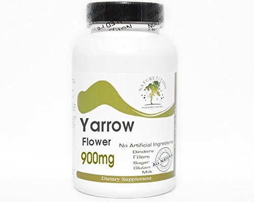 Yarrow Flower 900mg ~ 200 kapslit - ei lisaaineid