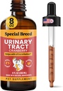 8 Ounce kuseteede infektsiooni ravi kassidele ja koertele - astmeline tilguti (1/4 ml kaupa kuni 1 ML) Jõhvika UTI lisand, neeru ja põie toetus, 8 oz