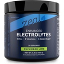 Zeal Electrolyte Powder Recovery Drink (30 Servings | Kurgi lubi) w 0 Suhkur +BCAAs + B-vitamiinid Elektrolüütlisand w kaaliumtsink & magneesium