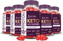 Põhjendatud Laboratories (5 Pack Prootoni Valk Keto ACV Gummies Advanced Formula 1000MG Prootoni Boost Formuleeritud Granaatõunapeedi Mahl Pulber B12 Vegan Non GMO 300 Gummys