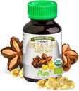 Andes Sacha Inchi kapslid (Plukenetia volubilis) - Omega 3, 6, 9 allikas asendamatute rasvhapetega - lõhnatu ja jätkusuutlikult hangitud - ajufunktsiooni toetaja - 60 Softgel pillid (1000 mg)