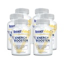 Teadusuuringud Kinnitatud Energia Booster - Natural Energy Support - 360 kapslit - Kofeiinivaba - B-vitamiinid ja Adaptogeenid - 6 kuu pakkumine