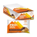 PROBAR - toidubaar, maapähklivõi šokolaadikiip, GMO-vaba, gluteenivaba, tervislik, taimepõhine kogu toidu koostisosa, looduslik energia (12 loend)