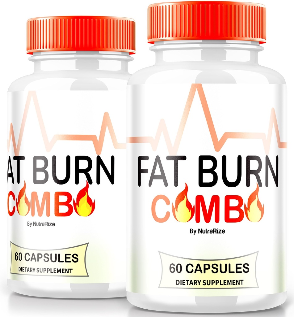 (2 Pack) Fat Burn Combo kapslid, FatBurn Combo Keto valem, kõik looduslik kaalulangus täiendus saavutada terve välimusega keha, Keto Fitness pillid, ametlikud ülevaated (120 kapslit)