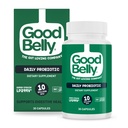 GoodBelly probiootilised kapslid seedetrakti tervise jaoks | Vegan probiootiline lisand 10 miljardi eluskultuuriga | Probiootikumid naistele ja meestele | 30 kapslit