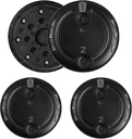 2 pakendit (16 tk) Unitron Wax Guards Cerushield Disk v2. 0 098-0445 fonakile, kuulmisabi tarvikud Vahafiltrid, Phonak Kuulmisabifiltrid Vahakaitse