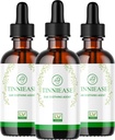 LIVORKA (3 Pack) Tinniease tilgad, Tinniease tilgad kuulmise toetamiseks, Tinni Ease Drops, Tinniease Kõrvatilgad, 3 pudelit 90 päeva