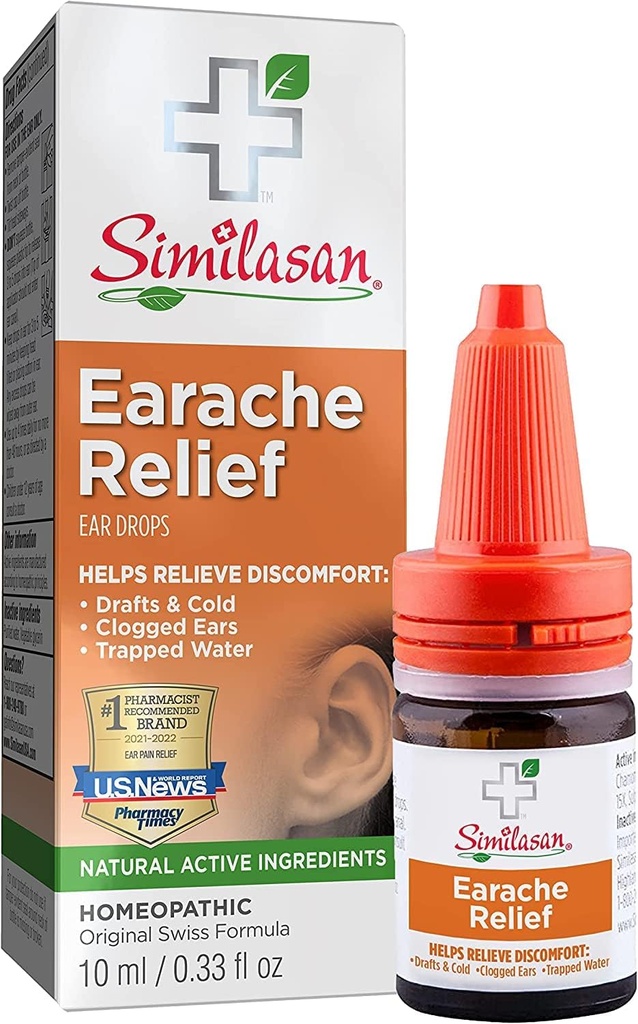 Similasan Earache Relief Kõrva tilgub 10 ml ( 2 pakendit )