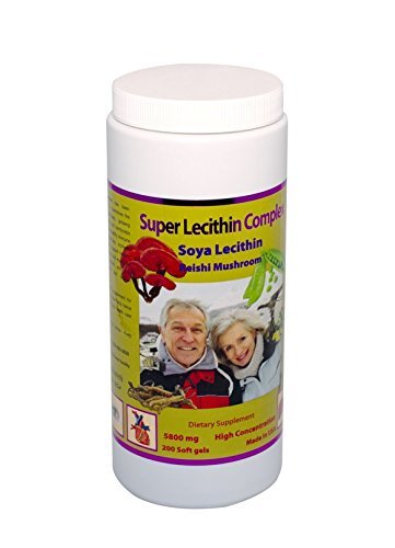 Super letsitiini kompleks (200 kapslit)