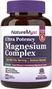 Magneesiumkompleks, 300 mg elementaarmagneesium, glütsinaat, tsitraat, malaat, kõrge potentsi, parim imendumine, lihaste, närvide, südame, une, kõhukinnisuse ja muu jaoks, 90 vegan kapslit