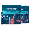 DripDrop hüdreerimine - elektrolüütide pulbripaketid - arbuus ja Berry - 64 loend