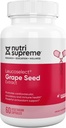 Nutri Supreme Grapeseed Extract Leucoselect, Polyphenols for Super Antioxidant Support, Cardiovascular Health, Kosher Certified 60 kapslit