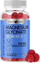 Magneesiumglütsinaatkummid - suure tugevusega magneesiumilisand maksimaalse 423 mg elementaarmagneesiumi, pre- ja probiootikumidega | Magneesiumbiglütsinaat parema tervise toetamiseks | 60 loend
