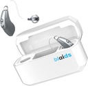 BlaidsX Neuro Rechargeable RIC + programmeeritavad kuuldeaparaadid täiskasvanutele mobiilirakenduste kuulmistesti ja müra tühistamisega, kuuldeaparaadid eakatele, Dual Mic & 96 DSP kanalid. USAs valmistatud protsessor