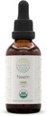 HerbEra Neem B60 Alkoholivaba taimeekstrakti tinktuur, kontsentreeritud vedelik tilgad Natural USDA Organic (Azadirachta Indica) Kuivatatud leht (2 fl oz)