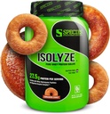 Liikide toitumine Isolüüsi vadakuvalgu pulber, 100% vadaku isolaat lihaste ehitamiseks, 27,5 g valku Scoopi kohta, suhkrut ja madalat rasva (Cinnamon Donut, 22 Servings)
