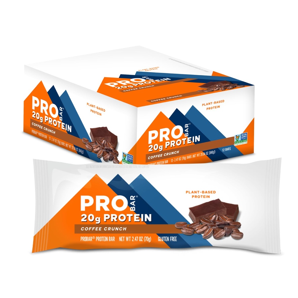 PROBAR - Valgubaar, kohvikruvi, GMO-vaba, tervislik, taimepõhine, täistoidu koostisosad, looduslik energia (12 loend)