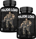 ONL Testosterooni täiendus meestele - suur koormus Testosteroon Booster Horny Goat Weed & Maca Root - Tongkat Ali energia pillid Stamina & Strength - Test Booster 60 kapslit (2pk)