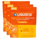 Vedelik I.V.® Hüdratsioonikordaja + immuniteeditugi - mandariin | Elektrolüütide pulbrijoogisegu | 3 Pakend (42 Servingut)