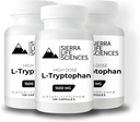 1500mg suure annusega L-trüptofaan Max kergesti neelatavates kapslites | gluteenivaba, mitte-GMO | 40 serveerimist (3-Pack)