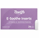NewLife Naturals E-vitamiini tarvikud 38IU - Vaginaalse kuivuse ärritus Menopausi atroofia leevendamine - kõik looduslikud östrogeenivaba naisehooldus - 24 lisandit