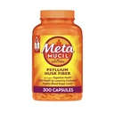 Metamucil, Psyllium Husk kapslid, 300 kapslit, 3-in-1 kiudaine täiendada, Daily Psyllium Husk Kiud Kapslid aitavad toetada seedetrakti tervist, edendades korrapärasust *, Abi täiendada Daily Fiber Intake