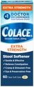 Colace Extra Strength Softener õrn tõhus kõhukinnisus Relief, # 1 Doctor Recommended Stool Softener Brand, 250 mg Docusate Capsules, 60 Count (Pack of 1)
