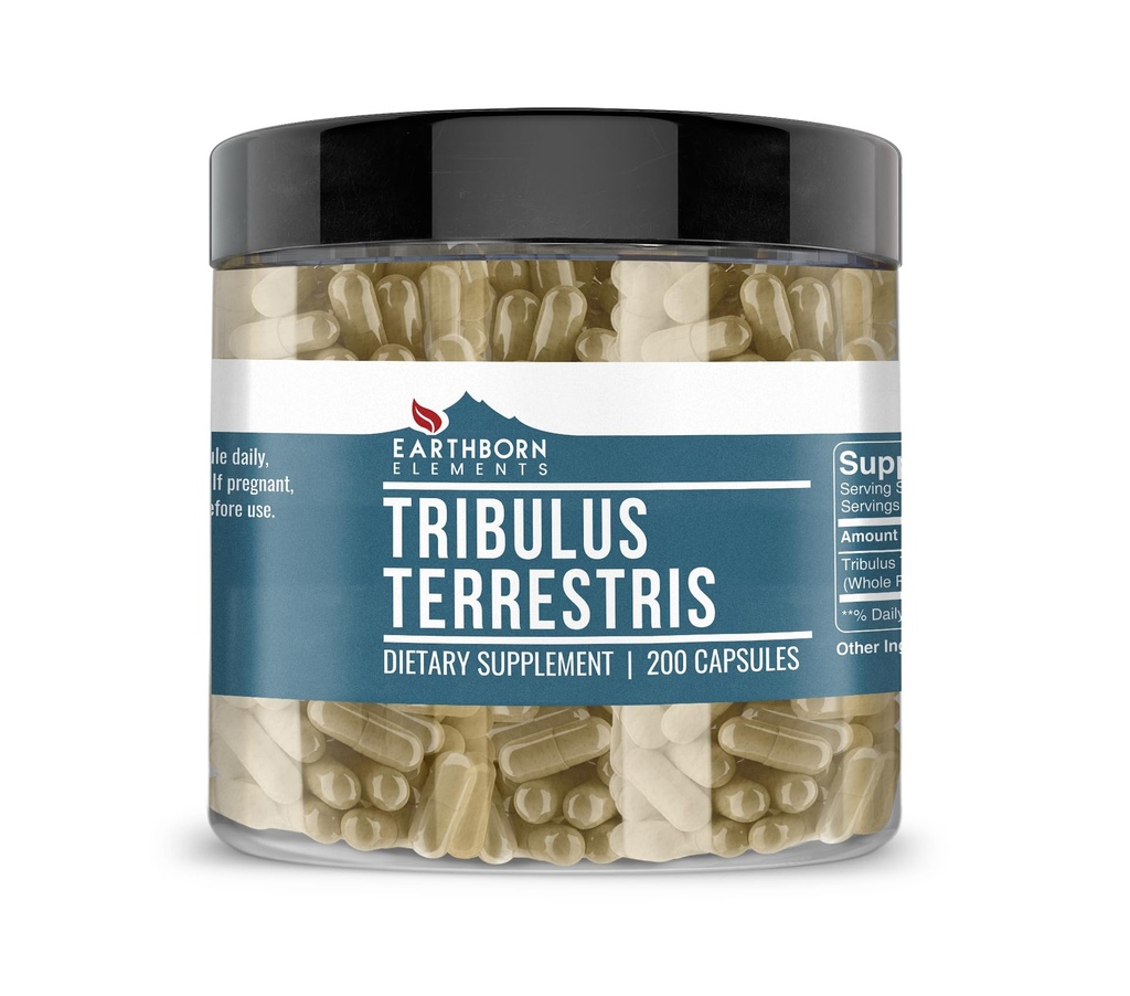 Tribulus Terrestris 200 kapslid, puhtad ja lahjendamata, lisaaineteta