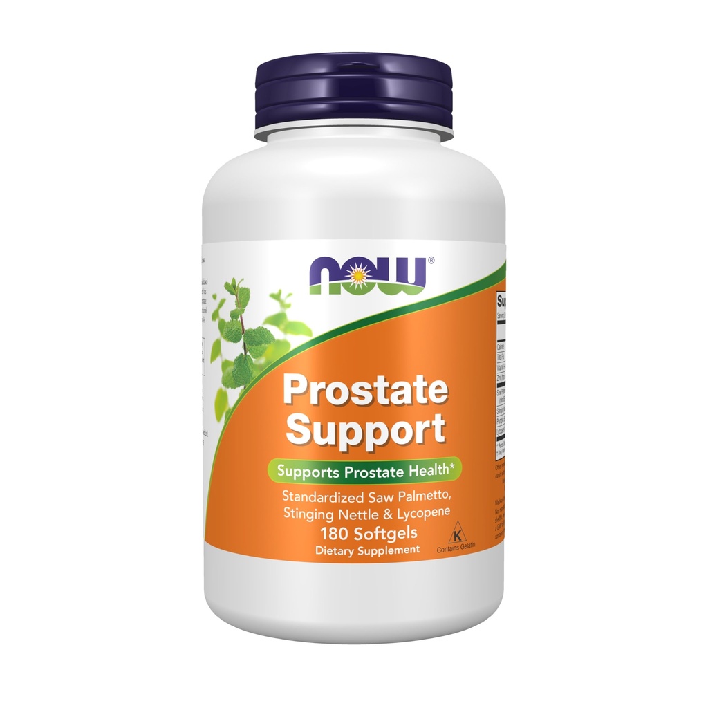 NOW täiendused, eesnäärme tugi, eesnäärme tugi, standardiseeritud Saw Palmetto, nõel ja lükopeen, 180 Softgels