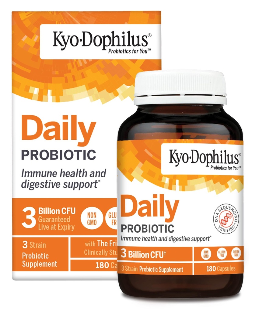 Kyolic Kyo-Dophilus igapäevane probiootikum, immuunsus