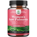Extra Strength Saw Palmetto naistele 500mg - DHT Blocker naistele 30-päevane pakkumine - juuste väljalangemise vitamiinid täiendus - Pure Saw Palmetto ekstrakti kapslid Maca juure ja biotiiniga - 90 kapslit