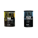 Animal Pak - Mugav All-in-One Vitamiin & Supplement Pack & Flex - Täielik ühine tugi täiendada - Sisaldab kurkum juur kurkumiini - Aitab parandada ja taastada liigesed - 44 pakendit