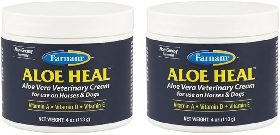 (2 Pack) Farnam Aloe Tervis veterinaarkreem koos Aloe