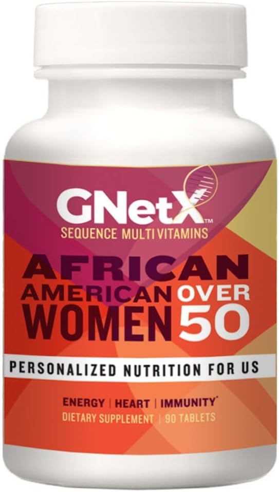 Sequence Multivitamins for African American Women Over 50+ Supports Optimal Health and Wellbeing - Powerful Formula Helps Immunity and Heart Health and Blood Pressure Support
