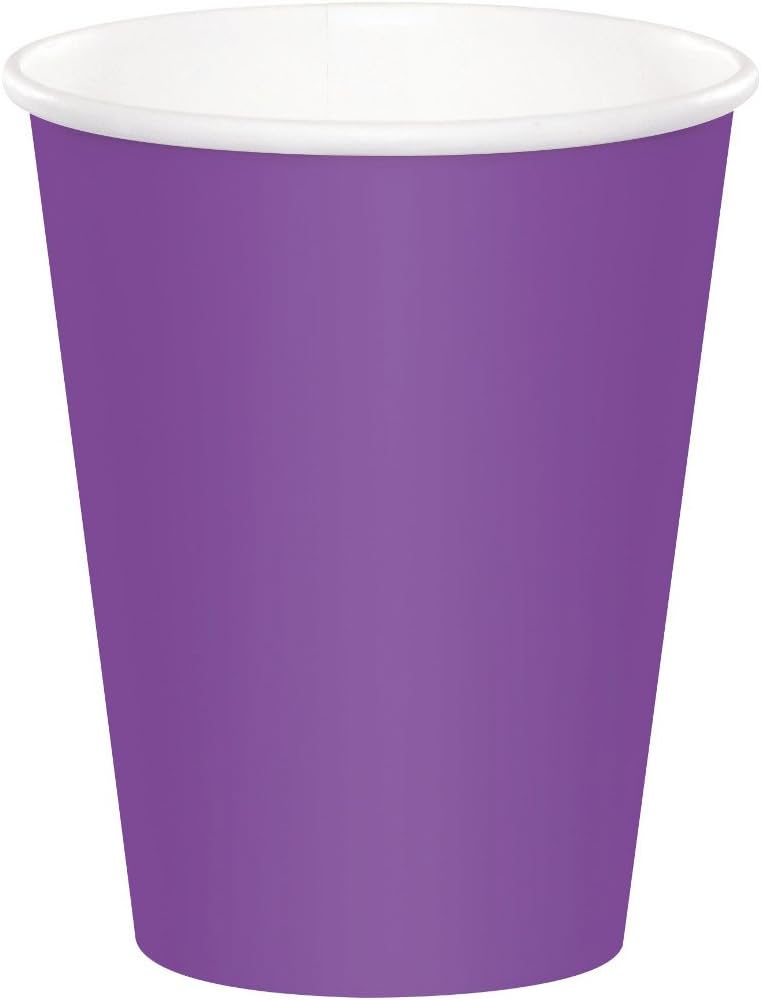 Creative Converting Amethyst Paper Cup, 24 Count (pakk 1), Lilla