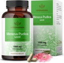HERBAMAMA Mimosa Pudica Seemnekapslid - 1000mg Mimosa Pudica ekstrakti pulber seedetrakti puhastamiseks ja detox - Vegan, mitte-GMO seedimistuge täiendada, 100 kapslit