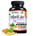 Naiste vormel 3000 InflamCalm Advanced kurkum, kurkumiin, ensüümid ja boswellia. Gluteenivaba taimetoitlane (pakendamine võib varieeruda)
