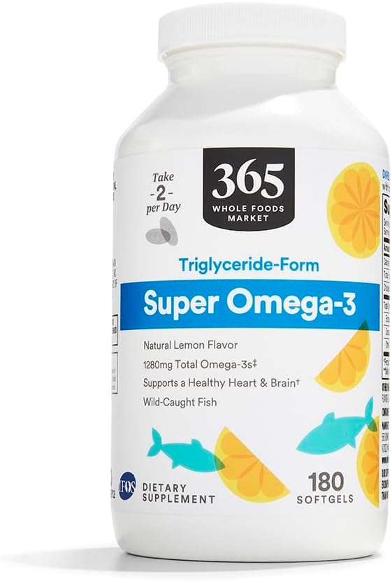 365 kogu toiduturul, Super Omega 3, 180 krahv