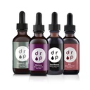 Drop Supplements Organic Trace Minerals, Elderberry, Vitamiin B12 ja Vitamiin D3 + K2 tilkab Bundle