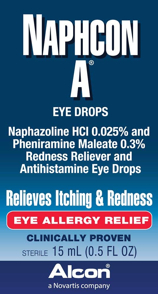 Alcon Naphcon silmatilgad , allergia leevendus 15 ml
