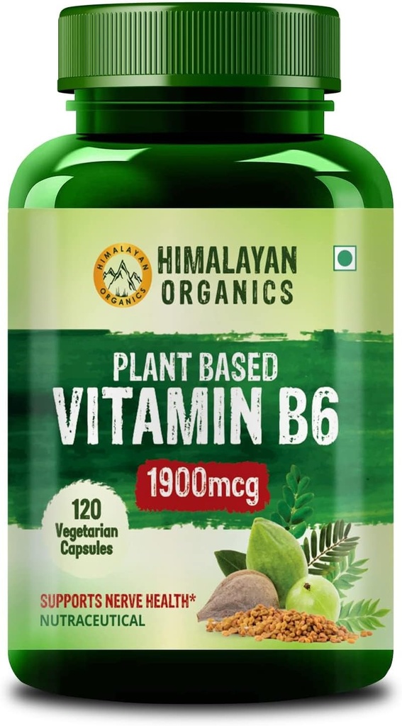 Taimne B6-vitamiin | toetab immuunsust, aju tervist (120 kapslit)
