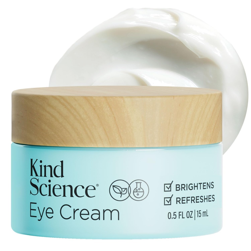 Ellen DeGeneres Eye Cream - Under Eye Cream kortsudele märkimisväärselt siledad ja niisutab - Anti vananemist hüaluronuic Acid, C-vitamiin - Fragrance Free, Paraben Free, 0,5 fl oz