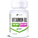 Tervishoid Vitamiin B1 100mg | 60 kapslit | Tiamiinilisand | toetab üldist tervist | Mitte-GMO | Gluteenivaba (60 kapslit)