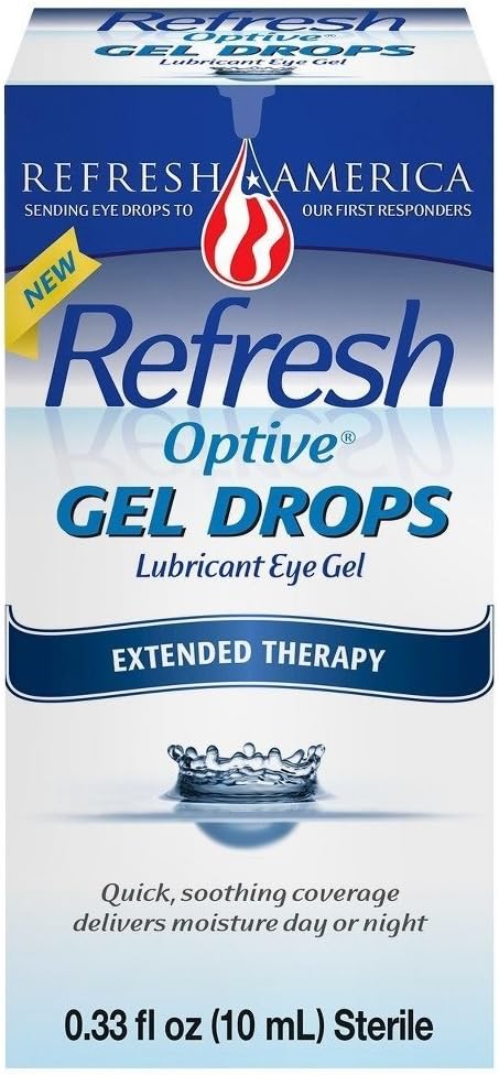Värskenda Optive Gel tilgad 0,33 Fl Oz (10 ml) pudeli kohta - 2 pudelit