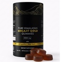 Pure Himalayan Shilajit Gummies Gold Grade | ashwagandha & Fulvic Acid | Sugar-free Energy, Stamina & Immune Support for Men & Women | 85+ Trace Minerals | Non-GMO & 100% Natural | 60 Count