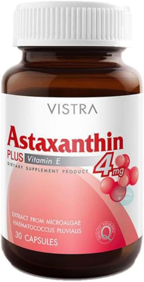 Vistra Astaxanthin 4 mg 30 Cap (Ausalt õnnestunud)