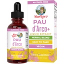 MaryRuth Organics PAU D'Arco Herbal Blend | Reishi Seene | Echinacea angustifolia Root | Usnea Lichen | Thyme Leaf | Vegan | Non-GMO Project Verified | Gluteenivaba | 30 Servings | 1 Fl Oz